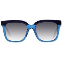 Thumbnail for Chic Blue Square Gradient Sunglasses