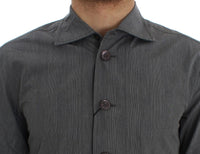 Thumbnail for Elegant Gray Cotton Dress Shirt