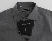 Thumbnail for Elegant Gray Cotton Dress Shirt