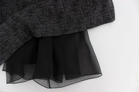 Thumbnail for Elegant Black Full-Length Sheath Dress