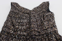 Thumbnail for Glamorous Sequined Silk Full-Length Dress