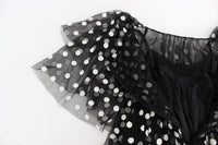 Thumbnail for Elegant Polka Dotted Ruffled Dress