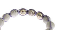 Thumbnail for Purple CZ Howlite 925 Silver Bracelet