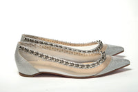 Thumbnail for Silver Flat Point Toe Shoe