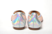 Thumbnail for Silver Rose Flat Point Crystals Toe Shoe