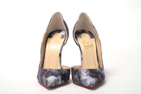 Thumbnail for Multicolor Denim Print High Heels Pumps