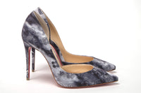 Thumbnail for Multicolor Denim Print High Heels Pumps