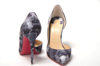 Thumbnail for Multicolor Denim Print High Heels Pumps