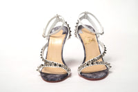 Thumbnail for Multicolor silver Mafaldina Spikes High Heels