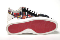 Thumbnail for Black Multi/Marine Mat Louis Junior Spikes Shoes
