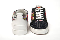 Thumbnail for Black Multi/Marine Mat Louis Junior Spikes Shoes