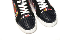 Thumbnail for Black Multi/Marine Mat Louis Junior Spikes Shoes