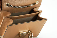 Thumbnail for Elegant Beige Shoulder Bag with GG Snap