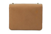 Thumbnail for Elegant Beige Shoulder Bag with GG Snap