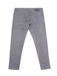 Thumbnail for Elegant Grey Classic Fit Denim Jeans