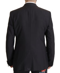 Thumbnail for Elegant Dark Blue Martini Two-Piece Blazer