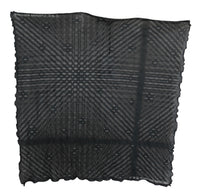 Thumbnail for Elegant Black Striped Men's Viscose Scarf