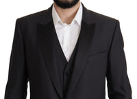Thumbnail for Elegant Dark Blue Martini Two-Piece Blazer