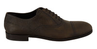 Thumbnail for Elegant Shiny Leather Oxford Shoes