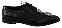 Thumbnail for Crystal Embellished Derby Dress Shoes
