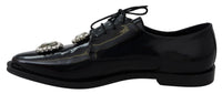 Thumbnail for Crystal Embellished Derby Dress Shoes