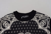 Thumbnail for Elegant Wool Silk Blend Crewneck Sweater