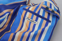 Thumbnail for Sleek Striped Slim Fit Chinos