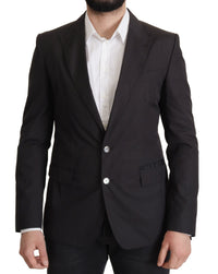 Thumbnail for Elegant Taormina Black Cotton Blazer
