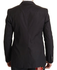 Thumbnail for Elegant Taormina Black Cotton Blazer