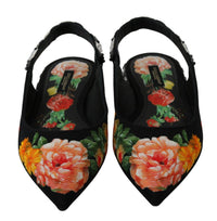 Thumbnail for Elegant Crystal-Embellished Floral Flats