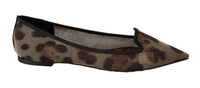 Thumbnail for Elegant Leopard Print Flat Loafers