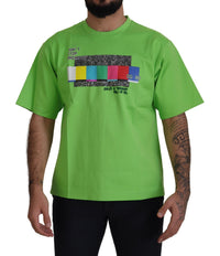 Thumbnail for Chic Green Crewneck Short Sleeve Tee