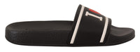Thumbnail for Elegant Black Leather Slide Sandals for Her