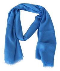 Thumbnail for Elegant Wool Scarf with Signature Embroidery
