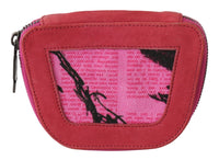 Thumbnail for Elegant Pink Fabric Coin Wallet