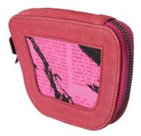 Thumbnail for Elegant Pink Fabric Coin Wallet