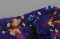 Thumbnail for Multicolor Cotton Luminary Print Denim Jeans