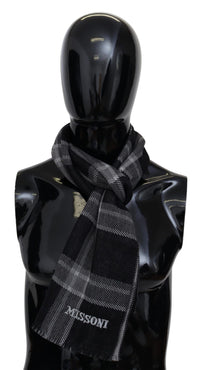 Thumbnail for Elegant Woolen Striped Scarf