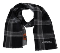 Thumbnail for Elegant Woolen Striped Scarf