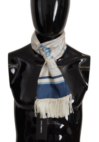 Thumbnail for Elegant Multicolor Silk Men's Scarf