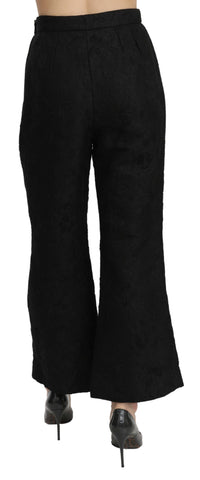 Thumbnail for Chic High Waist Flared Cropped Pants