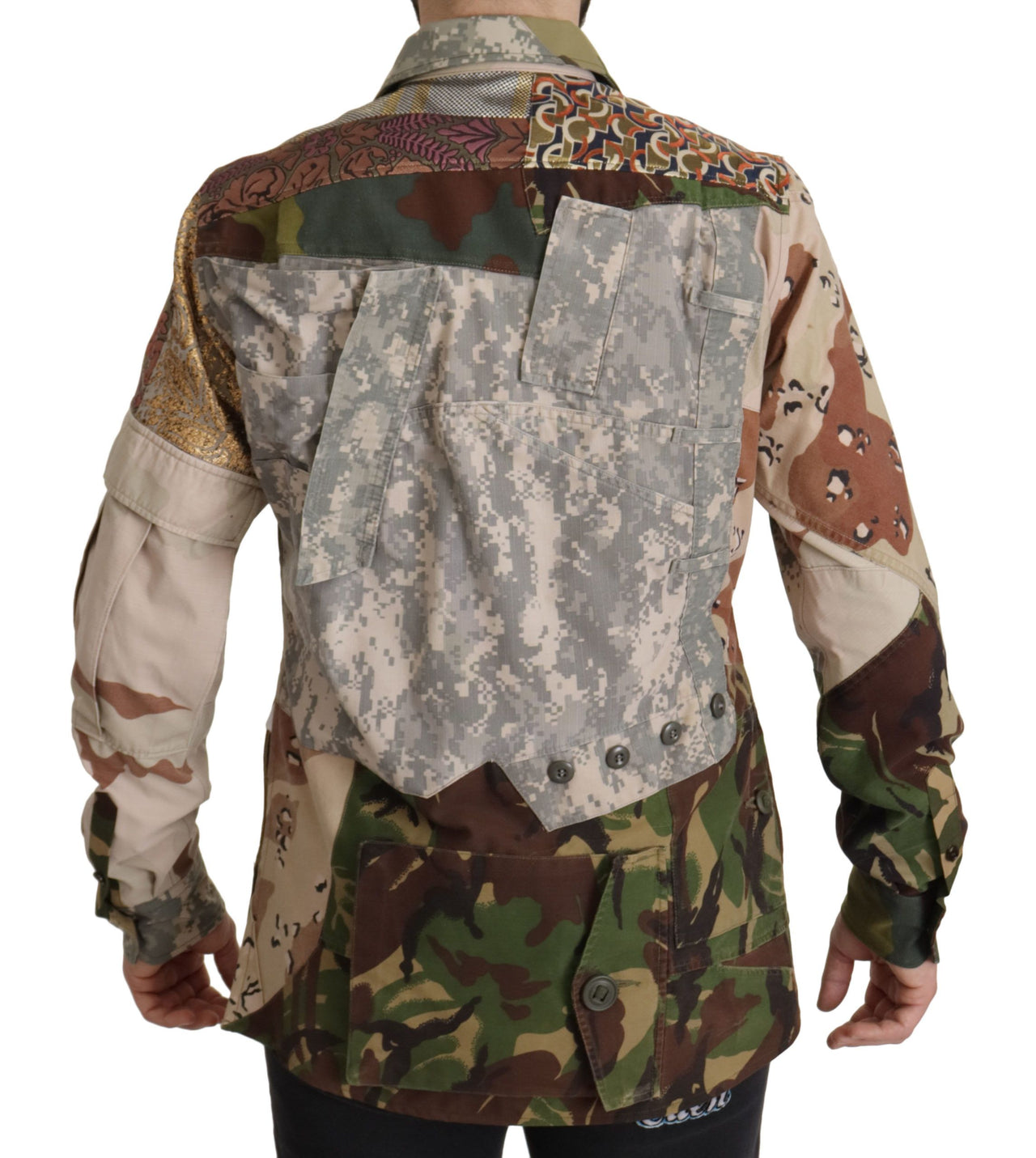 Patchwork Camouflage Casual Shirt