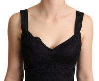 Thumbnail for Elegant Black Lace Bodysuit Corset Dress