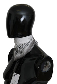 Thumbnail for Chic White Cotton Men's Scarf