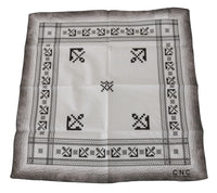 Thumbnail for Chic White Cotton Men's Scarf