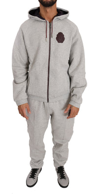 Thumbnail for Gray Cotton Sweater Pants Tracksuit