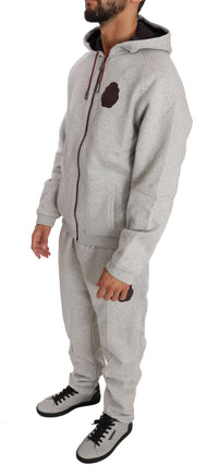 Thumbnail for Gray Cotton Sweater Pants Tracksuit