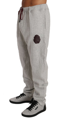 Thumbnail for Gray Cotton Sweater Pants Tracksuit