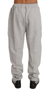 Thumbnail for Gray Cotton Sweater Pants Tracksuit