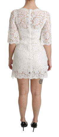 Thumbnail for Elegant Floral Lace V-Neck Mini Dress